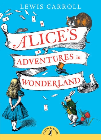 Alice在Wonderland书籍封面中的冒险经历